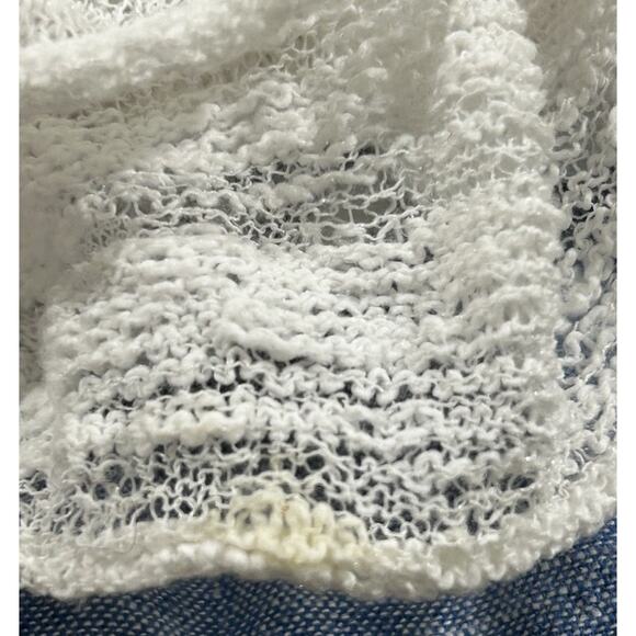 Free People Women’s S Thrills + Frills off Shoulder Lace Top - Read - Picture 10 of 10